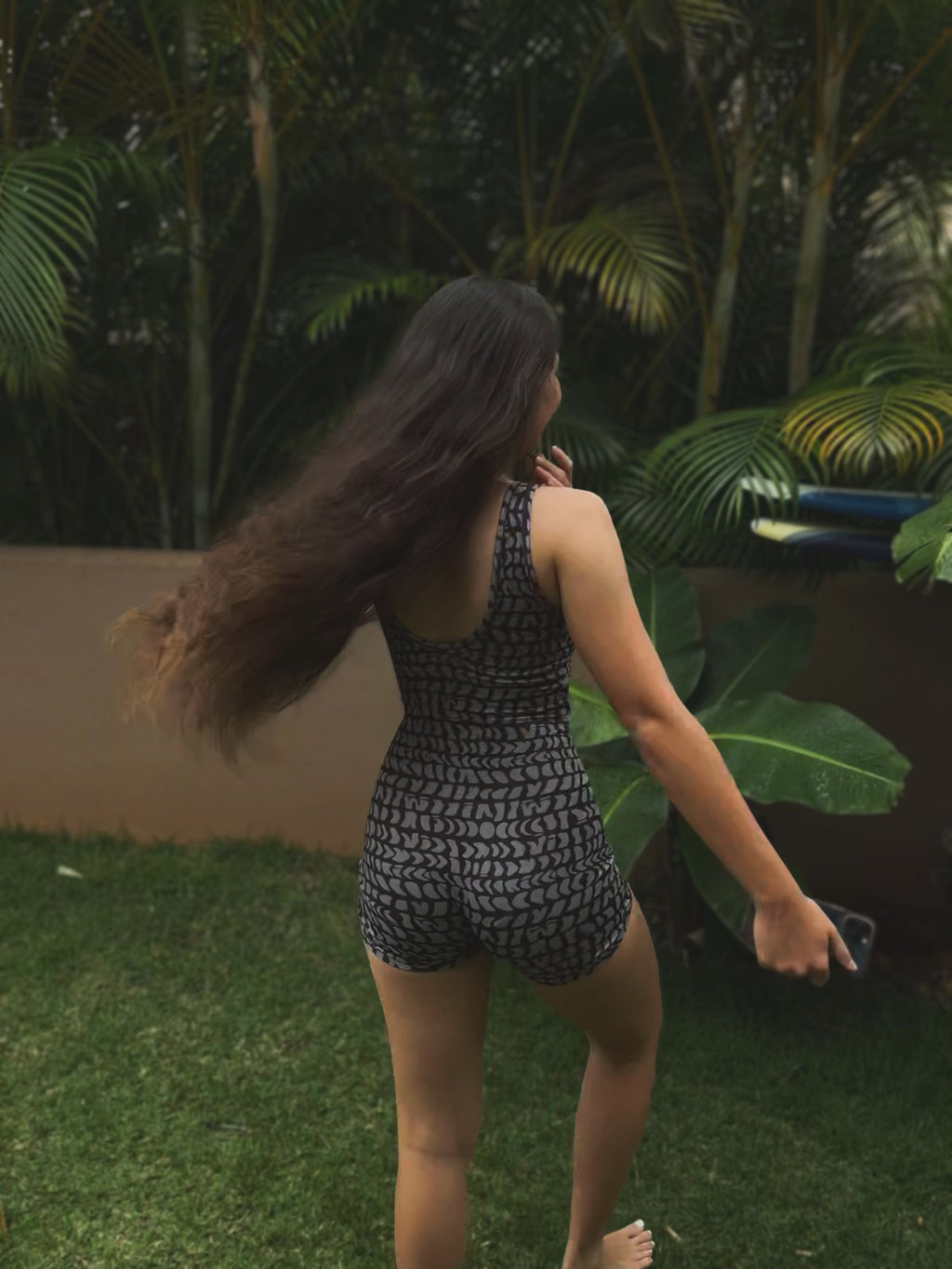 MAHINA SHELL playsuit