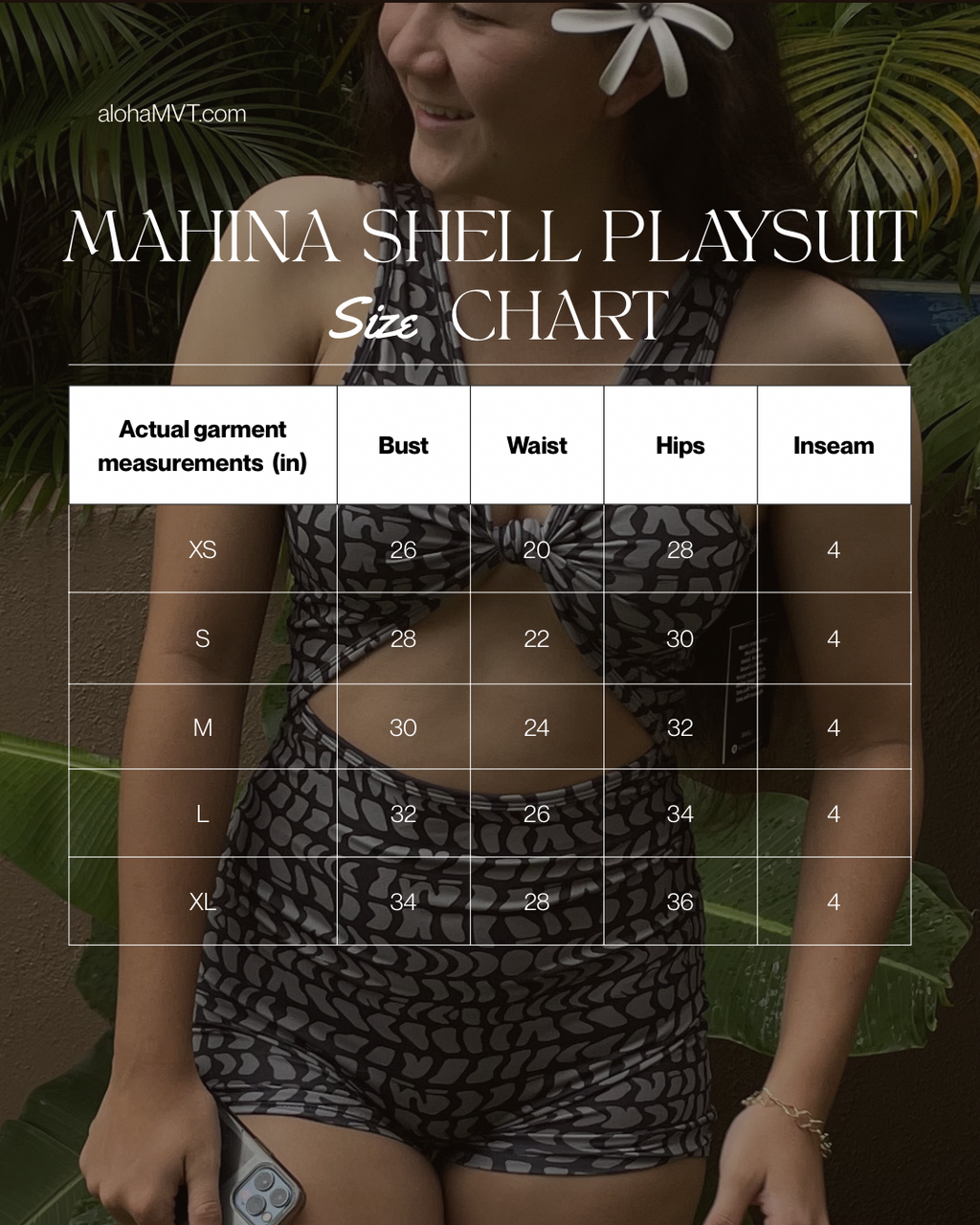 MAHINA SHELL playsuit