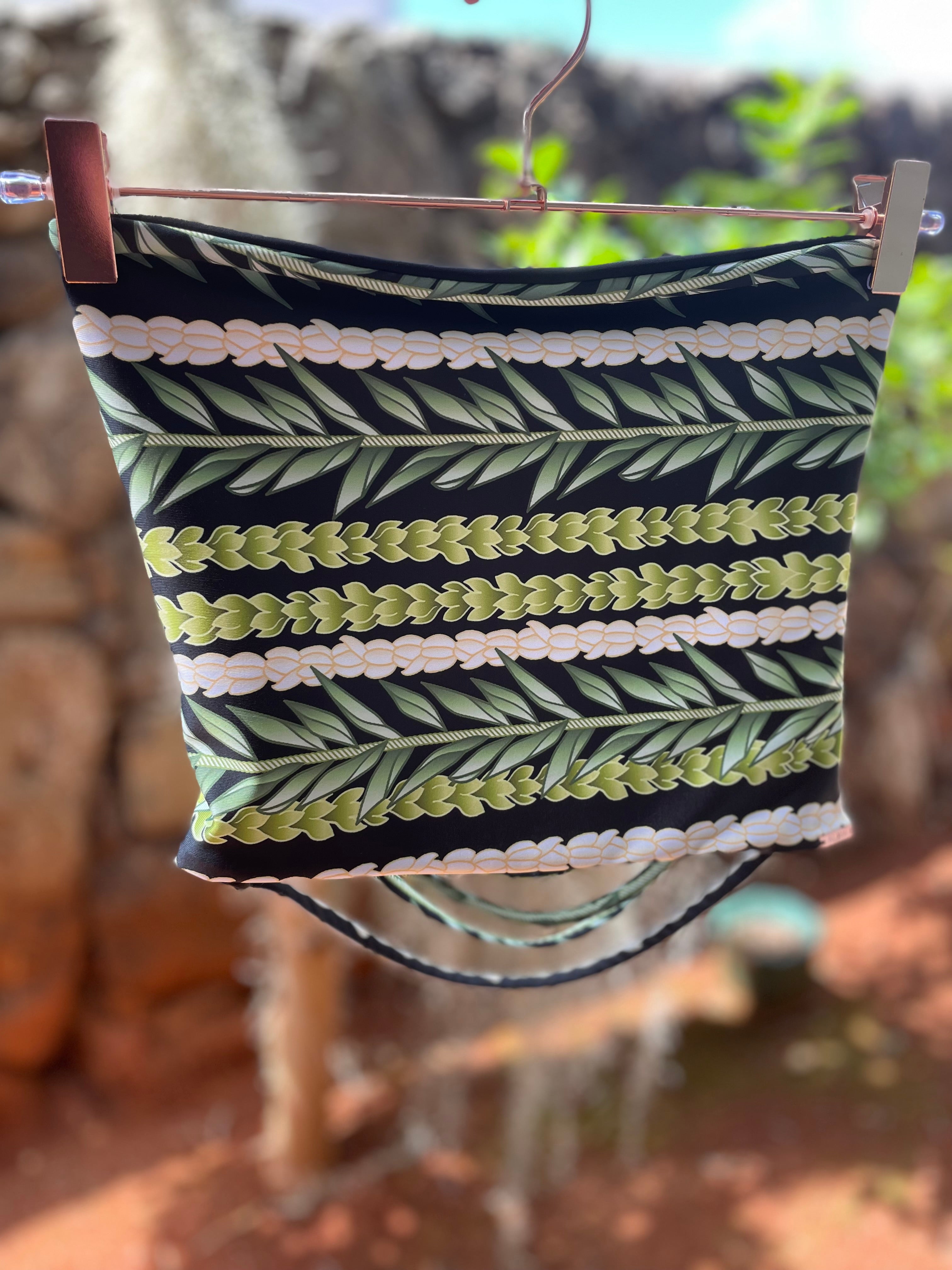 Maile strand cropped tube top