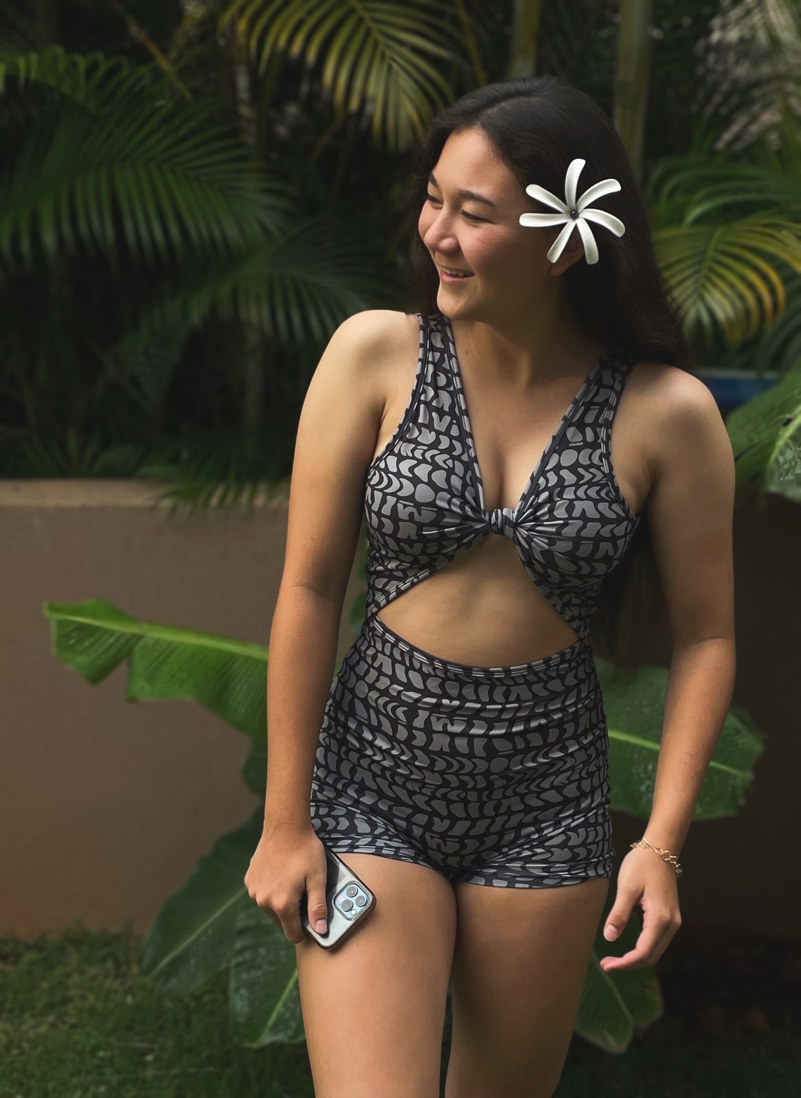 MAHINA SHELL playsuit