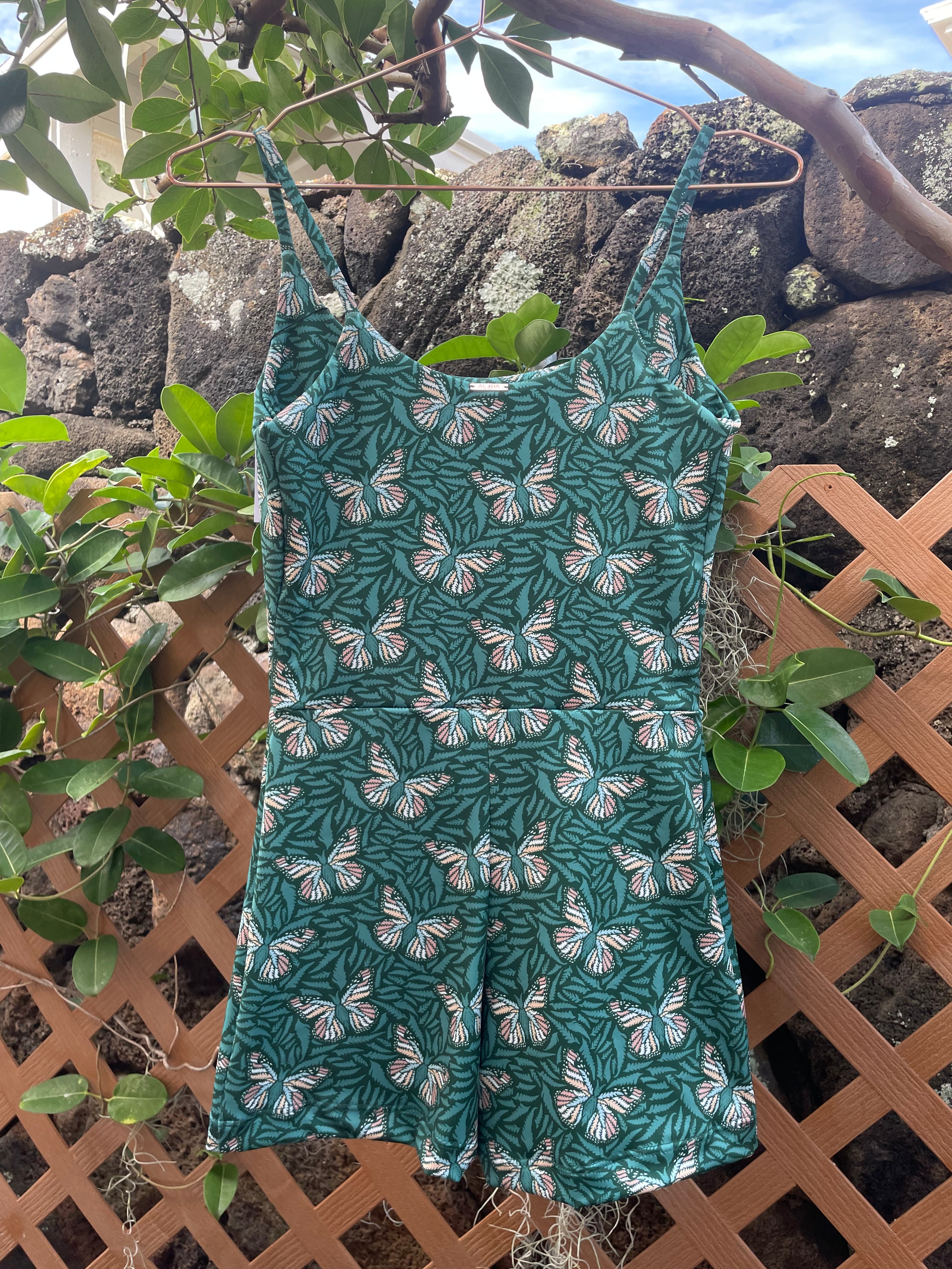 Butterfly playsuit