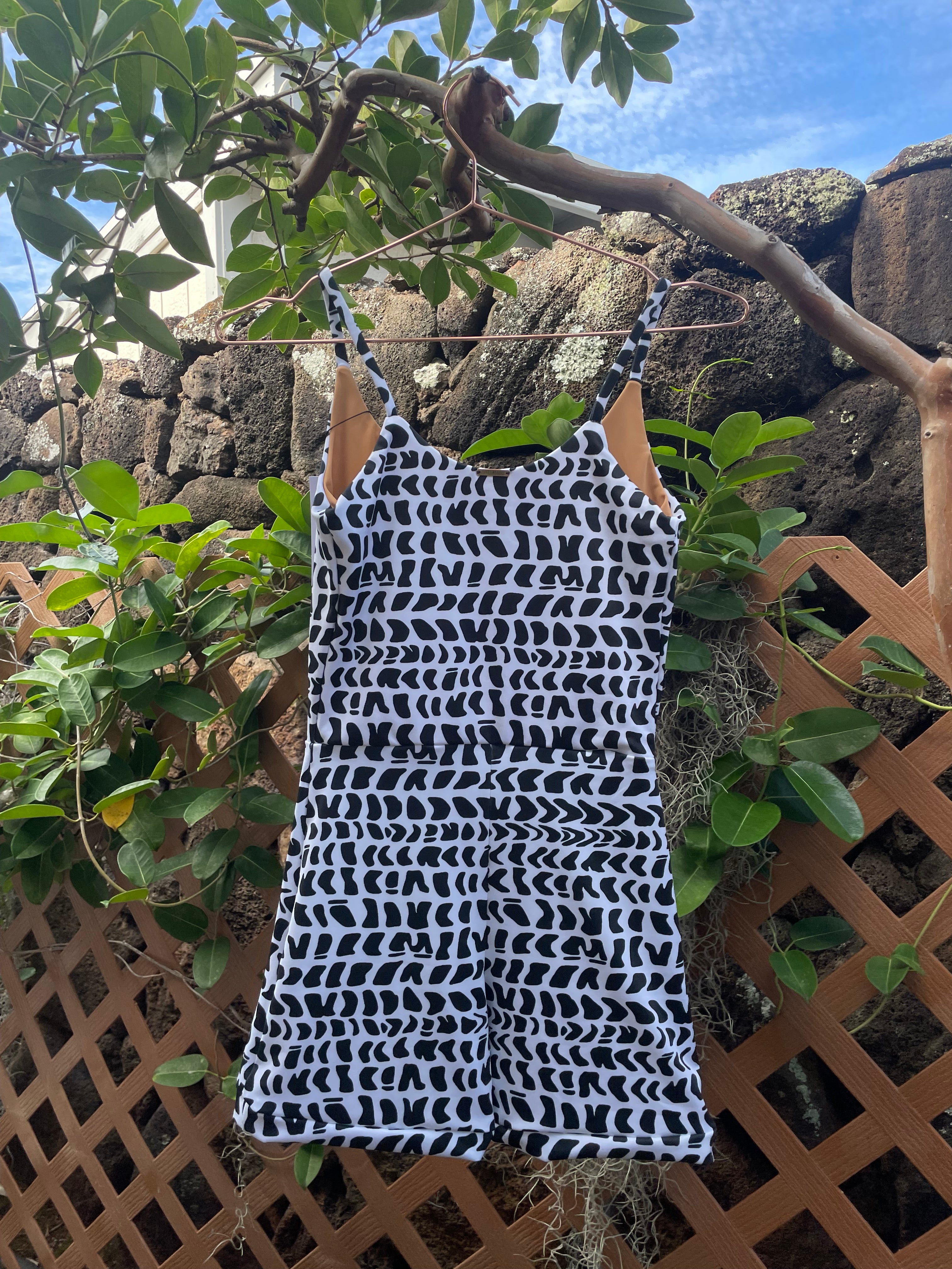 Hebrew Shell playsuit