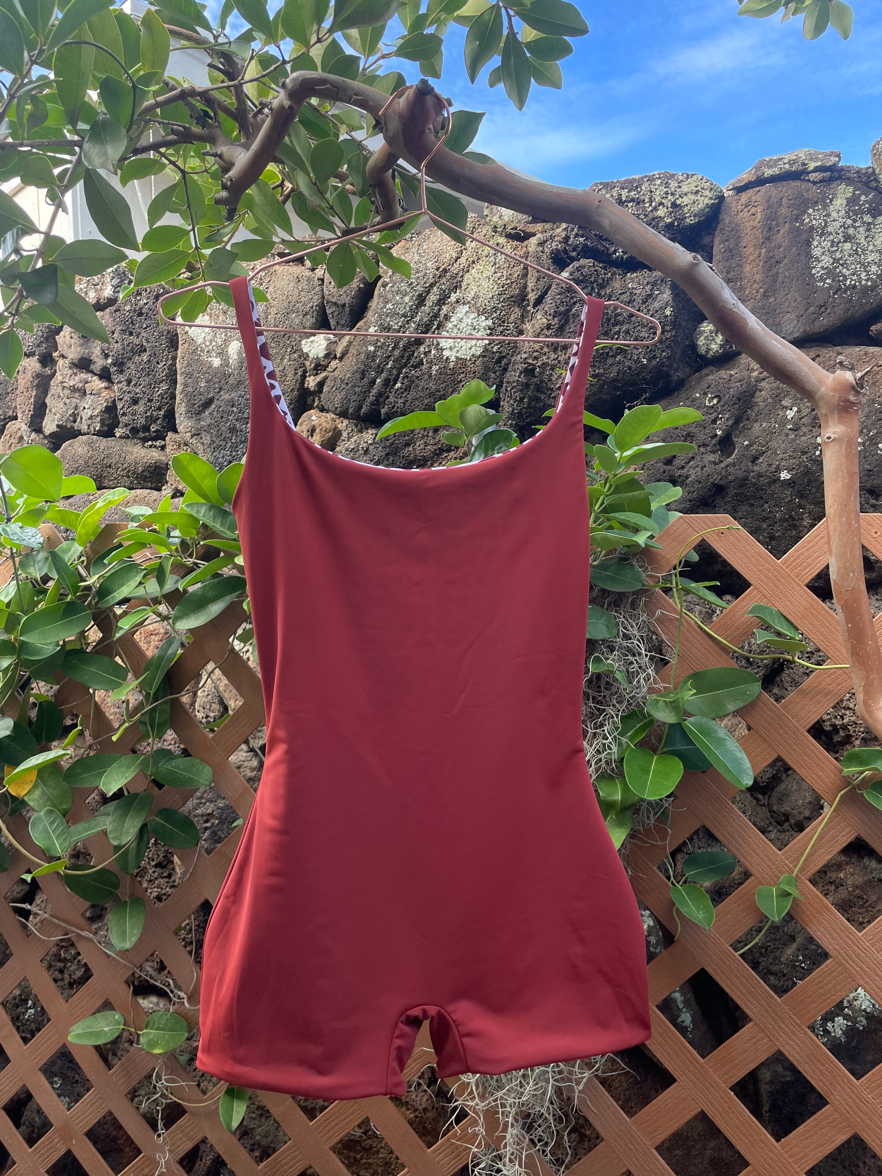 Reversible seamless Hebrew Shell playsuit